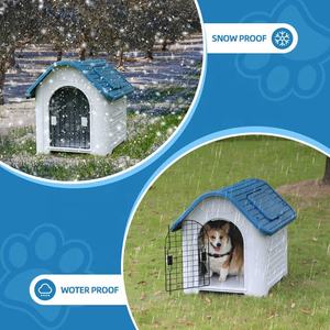 2025 New Luxury Large Dog House Outdoor Indoor Windproof Waterproof Isolado à prova de som Thermal Puppy Shelter Kennel Big Dogs - Product Image 1
