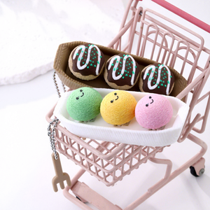 Llavero Antiestrés de Helado Impreso en 3D, Juguete Portátil para Aliviar el Estrés, Lindo Mini Colgante para Bolsa - Product Image 1