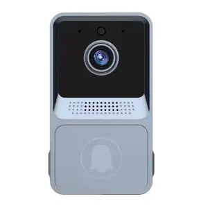 Mini sonnette de sécurité intelligente Z20, Vision nocturne visuelle étanche, sonnette de sécurité intelligente caméra WIFI vidéo sans fil pour appartements