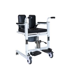 MSMT sollevatore paziente idraulico sedia a rotelle ospedale-grado Commode body sedia da doccia con bagno comodino casa comodino - Product Image 1