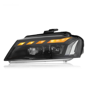 Phare <span class=keywords><strong>avant</strong></span> de style RS pour <span class=keywords><strong>Audi</strong></span> <span class=keywords><strong>A3</strong></span> <span class=keywords><strong>8P</strong></span> 2008-2012, lampe de projecteur avec clignotant séquentiel LED DRL - Product Image 3