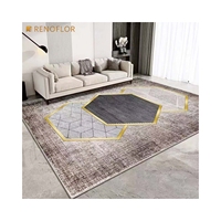 Vente en gros de grands tapis de salon en imitation cachemire imprimés de qualité supérieure tapis de chambre table basse dans le salon tapis tapis
