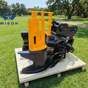WIGON <b>Hydraulic</b> Tree Shearing Machine Forestry Excavator Shear Modified Into a Pruner - Product Image 1