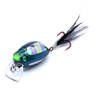 Beetle Insect Leurre Mini Naufrage Crankbait 25mm 30mm 70mm Plongée 0.5m Hochet Pêche Minnow Manivelle Appât Basse Leurre