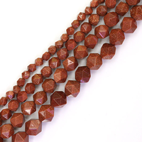Perles en pierre précieuse pour conception de bijoux, pierres à facettes, fabrication de diamants, de sable, or, 15.5 pouces, livraison gratuite