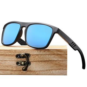 Lunettes De soleil en bois De bambou, verres solaires, De styliste, <span class=keywords><strong>2022</strong></span> - Product Image 3
