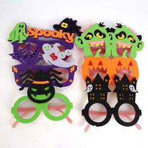 Lunettes phosphorescentes Halloween Lunettes pour enfants Lunettes fluorescentes Cadres de citrouille fantôme néon Accessoires <span class=keywords><strong>photo</strong></span> Accessoires de fête pour enfants - Product Image 5