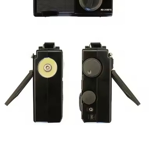 Radio Portátil LED con Iluminación, Bandas AM/FM, Batería AA Desmontable, Apta para Exteriores - Product Image 4