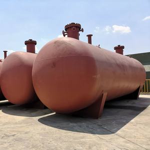 Réservoir de stockage de <span class=keywords><strong>GPL</strong></span> souterrain horizontal de 12,5 tonnes 25cbm 25000 litres pour station de ravitaillement - Product Image 4