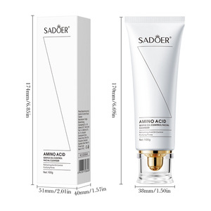 SADOER <span class=keywords><strong>Nettoyant</strong></span> Clarifiant Doux à la Niacinamide et aux Acides Aminés Végétaux pour le Contrôle du Sébum – <span class=keywords><strong>Nettoyant</strong></span> Visage Purifiant et Séborégulateur en Profondeur - Product Image 5