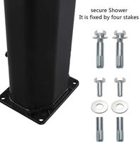 Colonne de douche solaire extérieure 35L, autoportante pour piscine, plage, jardin (matériaux ABS/PVC)
