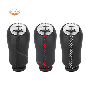 Personnalisation d'usine : Levier de vitesse manuel en cuir et ABS pour Renault Mk3, Mk2, <span class=keywords><strong>Clio</strong></span> <span class=keywords><strong>3</strong></span>, Scenic 2 (avec cadre) - Product Image 1