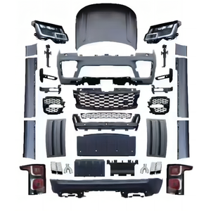 Kit de carrocería de fácil instalación para <span class=keywords><strong>Land</strong></span> <span class=keywords><strong>Rover</strong></span> Range <span class=keywords><strong>Rover</strong></span> 2013-2017 actualización <span class=keywords><strong>2020</strong></span> + SVO L494 accesorios de capó de Faro de parachoques Facelift - Product Image 2