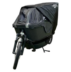 <span class=keywords><strong>Housse</strong></span> étanche <span class=keywords><strong>4</strong></span> saisons personnalisée <span class=keywords><strong>pour</strong></span> vélo cargo électronique protégé contre les UV <span class=keywords><strong>pour</strong></span> 2 roues avec tente <span class=keywords><strong>de</strong></span> pluie transportant des enfants - Product Image 3