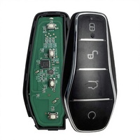 Clé de voiture intelligente à distance PLUS DM-i EV Yuan PLUS SONG Dolphin 433.92/433.62MHz avec puce ID46, 4 boutons K2TF4-41A-F4AT pour voitures BYD
