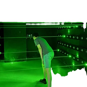 Jeu de croisement laser interactif : Défi d'évitement des faisceaux lumineux, Aventure sonore et lumineuse pour maison de jeux, intérieur, extérieur, maison, parcs, espaces publics - Product Image 1