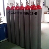 Gaz réfrigérant éthane de haute pureté 99,99 % (3N à 5N) 50L, gaz réfrigérant R170, gaz C2H6, gaz éthane