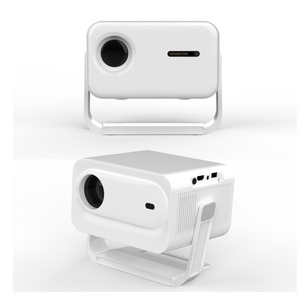 Projecteur portable sans fil WiFi BT 1080P Projecteur intelligent Android pour l'extérieur et la chambre à coucher Projection d'écran géant - Product Image 6