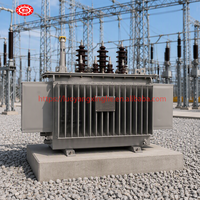 Transformateur de puissance toroïdal immergé dans l'huile triphasé 11 kV, S11 200 kVA 400 kVA 630 kVA, à bobine toroïdale, abaisseur de tension 11 kV