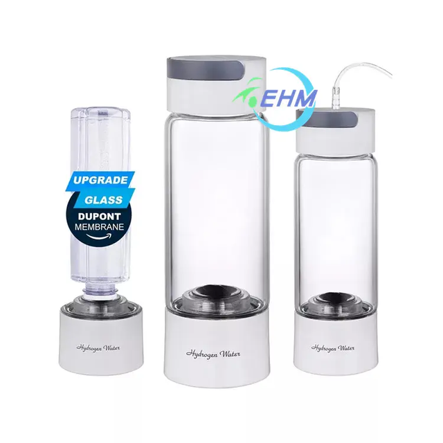 Portable Hydrogen Water Bottle Hydrogen Inhalation Machine SPE /PEM Hydrogen Rich Water Maker