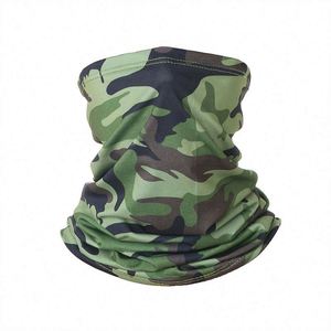 Masque de cyclisme coupe-vent, protection solaire estivale, turban en soie glacée, écharpe multifonction pour activités de plein air, alpinisme, pêche, unisexe - Product Image 5