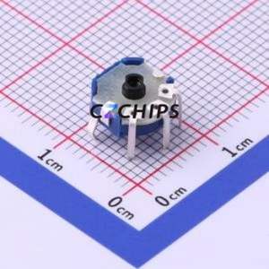 Resistencia Ajustable/Potenciómetro RK08H11100UD, Componente de Orificio Pasante (THT), Resistencia de 10kOhm, 30%, 20V, 30mW - Product Image 1