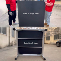 Prix spécial de scène d'activité d'assemblage de remorque mobile en aluminium pratique