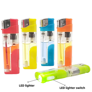 Encendedor <span class=keywords><strong>de</strong></span> Cigarrillos <span class=keywords><strong>de</strong></span> Plástico Clásico Premium Personalizado, Diseño LED Moderno, Recargable, Económico - Product Image 6