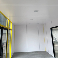 Nouvelle conception personnalisable de maison capsule Apple préfabriquée et mobile avec terrasse, cabine de chambre à coucher, villa préfabriquée