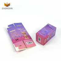 Emballage pliable en carton recyclable à impression personnalisée Emballage de boîte en papier pour soins de la peau pour produits cosmétiques