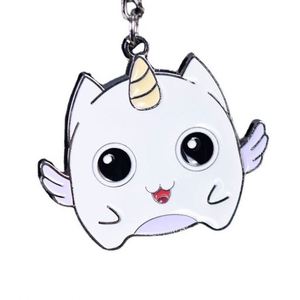 Porte-clés en métal personnalisé imprimé avec des personnages de dessins animés, figurines en acier inoxydable, série de personnages, style vintage et tendance - Product Image 3