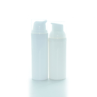 Flacon pompe airless blanc pour émulsion, crème visage, lotion, sérum – 30ml, 50ml, 80ml, 100ml, 120ml, 150ml