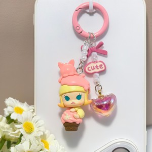 Muñeca Linda de la Serie Oficial de Helados con Corazón y Cordón Colgante Pequeño de 9 Pulgadas de Largo - Product Image 6