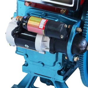 Moteur diesel électrique OEM personnalisé ZS1115, 22 CV, refroidi par eau, monocylindre, 4 temps, pour usage intensif - Product Image 4