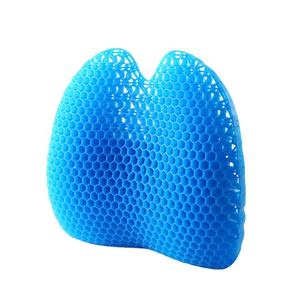Cojín de Gel de panal cómodo para oficina y hogar, cojín de soporte Lumbar de rebote lento, cojín para respaldo de silla - Product Image 1