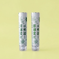 Tubes de dentifrice vides en aluminium-plastique, inclinés, diamètre 12,7-35 mm, avec bouchon à vis de qualité alimentaire, pour emballage de soins personnels