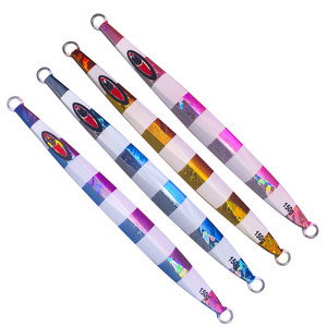 62# 150g Jigging Lures Saltwater Fishing Luminous Multi Jointed Fishing Lures Swim Bait Ocean Beach OEM