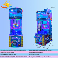 Machine de jeu de balle tombante à profil bas en métal compacte pour équipement d'arcade pour enfants et adultes, parc d'attractions intérieur