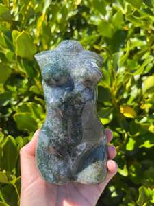 Cuerpo de Ágata Musgosa de Cristal Modelo Diosa Religiosa Vintage 2025 al por Mayor para Artesanías Decorativas de Cristal - Product Image 4