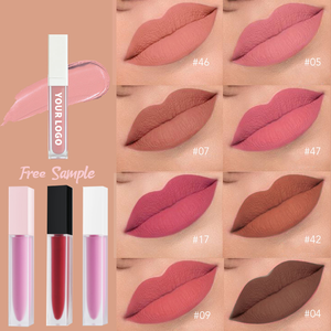 Low Moq Matte Liquid <strong>Lipstick</strong> Private Label Waterproof Long Lasting Matte <strong>Custom</strong> Liquid <strong>Lipstick</strong> - Product Image 1