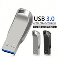 Flashdisk USB Original 2 TB 256 GB 128GB 64GB 32GB 16GB 8GB 3.0 Memori Dapat Dikustomisasi Mini Metal USB 1TB untuk San Disk