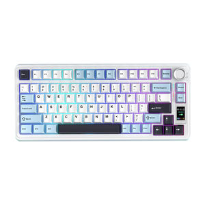 Estructura de junta de teclado mecánico para juegos Aula S75 Pro con pantalla TFT y perilla de retroiluminación RGB tri-modo intercambio en caliente para <span class=keywords><strong>Win</strong></span>/Mac - Product Image 1