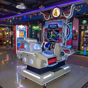 Machine de jeu d'arcade de course à monnayeur pour intérieur, simulateur de conduite d'avion, console de compétition, machine de divertissement pour enfants - Product Image 5