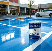 Peinture époxy auto-nivelante haute brillance pour sols, texture pierre granit liquide, revêtement époxy pour sols en sable coloré flottant, anti-poussière, OEM