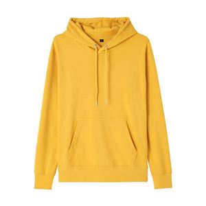 Vente en gros de tissu en molleton 80% coton 20% polyester 300 g/m², couleur unie personnalisée, streetwear, sweat-shirts décontractés pour hommes, automne - Product Image 1