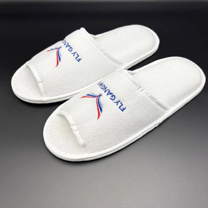 Chaussons jetables en éponge épaisse pour compagnies aériennes, première classe, pour adultes et enfants - Product Image 3
