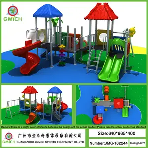 China Jinmiqi Manufacturer Training Center Educational Play Area Kids Outdoor Playground Slide Amusement Park Open Playground