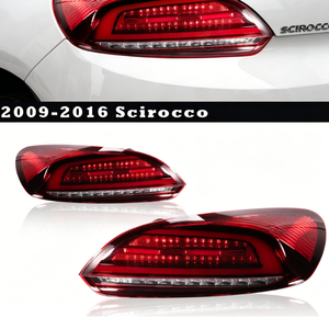 ไฟท้าย LED VW Scirocco เลนส์ใส ชุดอัพเกรดใหม่ ไฟวิ่งกลางวัน 6000K 6000 ลูเมน แบบเสียบใช้งานได้ทันที กันน้ำ 12V - Product Image 3