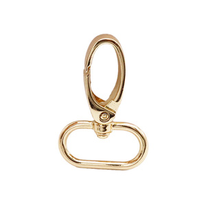 Gancho de metal de aleación de zinc de 45 mm de longitud y 13 mm de diámetro interior para bolsos, ropa y artículos para mascotas - Product Image 4