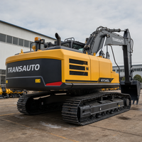 Excavator Crawler Tropis Pendingin 241kW 34T Pompa Mekanik Inline Mesin Penggali Hidrolik Berat untuk Pekerjaan Pemindahan Tanah